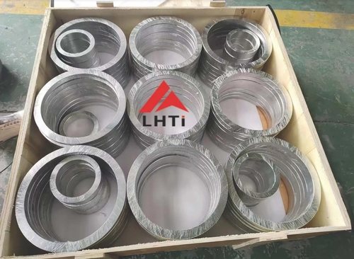 Últimas notícias da empresa sobre LHTI Anéis de titânio