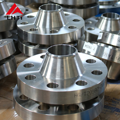 Bom preço Flange do pescoço da solda da liga do titânio de ASME SB381 B16.5 para a conexão dos encaixes de tubulação on-line