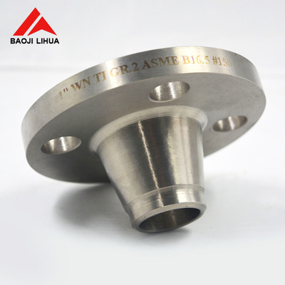 Bom preço Pescoço Ring Flange WNRF ASME SB381 da solda do titânio da categoria 2 on-line