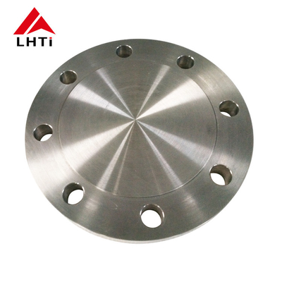 Bom preço Flange cego de titânio usinado CNC F2 UNS R50400 UNS R56400 on-line