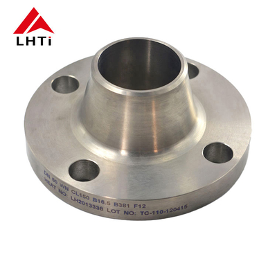 Bom preço Flanca de pescoço de soldagem longa de titânio polida e usinada CNC ANSI B16.5 on-line