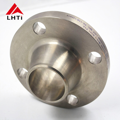 Bom preço ASME B16.5 Flange de pescoço de solda de titânio classe 300 Gr2 Gr5 Gr7 WN Flange de pescoço de solda de face elevada RFWN para fins industriais on-line