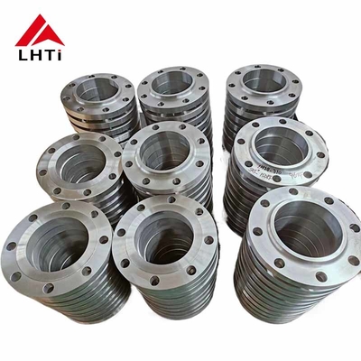 Bom preço EN1092-01 Placa de titânio deslizante em flange Gr1 Gr2 Gr5 Gr7 Flange Pipe Plate PN 16 Para indústria de petróleo e gás on-line