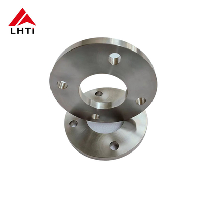 Bom preço EN1092-01 Placas de tubos de titânio de deslizamento sobre flange Gr5 Gr7 PN25 SORF de face elevada para sistemas de tubulação on-line