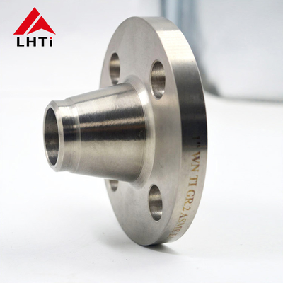 Bom preço Flange de pescoço de solda de titânio ASME B16.5 Classe 150 Ti Gr2 Gr5 Gr7 Face elevada WNRF para aplicações em tubulações on-line