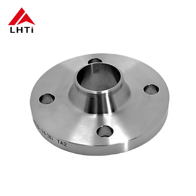 Bom preço Flange de pescoço de soldagem longa para titânio laminado e usinado CNC com superfície polida ANSI B16.5 on-line