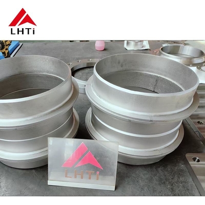 Bom preço DIN86030 Titânio Hubbed Slip On Flanges Flat Flange RF FF Face elevada Ti Gr 2 Gr5 Gr7 on-line