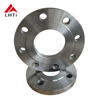 Bom preço Flange de placa de titânio plana DIN Gr1 Gr2 Gr5 PLRF Flange de tubo Flange de placa para sistemas de tubulação on-line