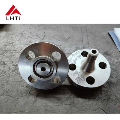 Bom preço Flancas de titânio de pescoço de solda, classe 150 Flanca de pescoço de solda longa, face elevada WNRF Ti Titânio de grau 2 e 5 on-line