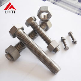 Bom preço O CNC fez à máquina as porcas de parafusos DIN933 da cabeça do hexágono do titânio DIN934 on-line