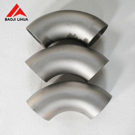 Bom preço Cotovelo do titânio de 90 graus, cotovelo forjado químico SCH40 Gr1 Gr2 da solda de extremidade on-line