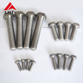Bom preço Porcas de parafusos do titânio do parafuso DIN933 Gr2 do hexágono da indústria química on-line