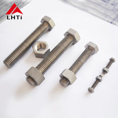 Bom preço Resistência à corrosão Bolas roscadas de titânio porcas CNC/forjadas cabeças de tomada de flange hexadecimal de 8 mm on-line