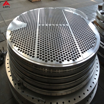 Bom preço Folha de tubo do titânio de ASME B381 Gr5 para o permutador de calor on-line