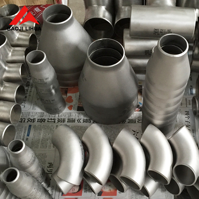 Bom preço tubo fino do titânio do cotovelo da parede de 1.2mm para as peças da exaustão on-line