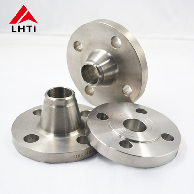 Bom preço O CNC forjado fez à máquina o titânio de solda da flange Gr2 do pescoço on-line
