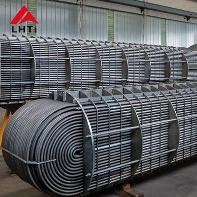 Bom preço Tubo do titânio U de ASTM B338 para o permutador de calor 1.0mm/1.2mm on-line