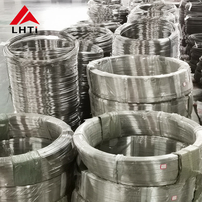 Bom preço Pureza alta ASTM B863 do fio da bobina do titânio de GR1 GR2 GR5 0.1mm 0.5mm 0.8mm on-line