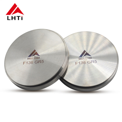 Bom preço Discos redondos de titânio de prata polidos de 35 mm a 550 mm para uso industrial on-line
