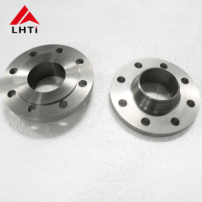 Bom preço DIN 2631 RF WN Flange de pescoço de solda de titânio Gr2 Gr5 Gr12 WNRF Flange de face elevada PN6 para sistemas industriais on-line