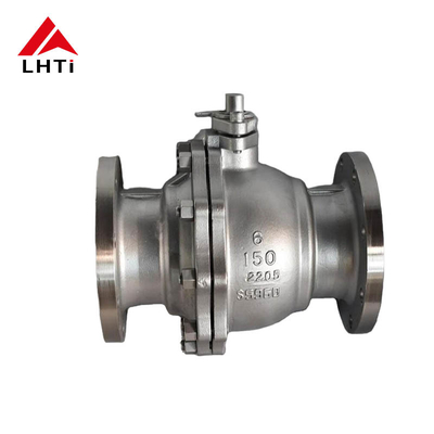 Bom preço Titânio de alta pressão 150 LBS 3 polegadas válvula de esfera manual válvula de esfera elétrica pneumática Gr1 Gr2 TA1 TA2 on-line