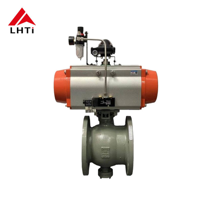 Bom preço HK60Q-EX-V Válvula eléctrica de esferas de titânio Gr1 Gr2 à prova de explosão on-line