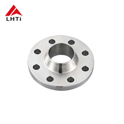 Bom preço DN50 Flange de pescoço de solda de titânio - ANSI B16.5 liga Ti-Pd WN conector de tubos / flange de metal on-line