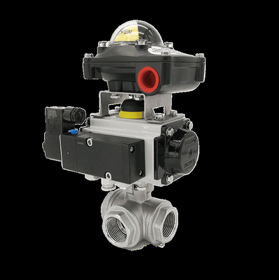 Bom preço Válvulas de esfera de titânio pneumáticas Gr1 e Gr2 de 8 polegadas classe 150 DN 15-250 para fluxo de fluido on-line