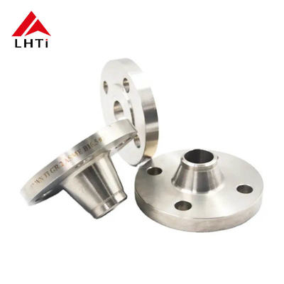 Bom preço ASME B16.5 Classe 150 Gr1 Gr2 Gr7 WNRF Flancas de pescoço de soldadura de cara elevada para sistemas de tubulação on-line