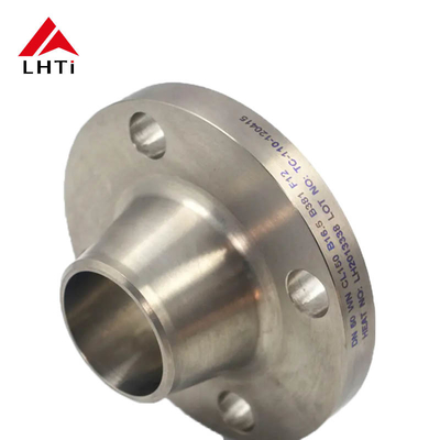 Bom preço Classe 150 ASME B16.5 Titânio Gr2 Gr5 Gr7 Flange de pescoço de solda RF de face elevada para uso em tubulações on-line