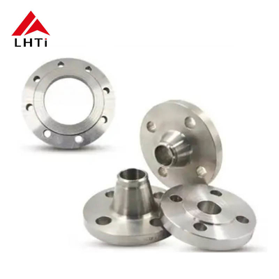 Bom preço Flanges de pescoço de solda de titânio ASME B16.5 GR1 GR2 GR5 RF para aplicações industriais on-line