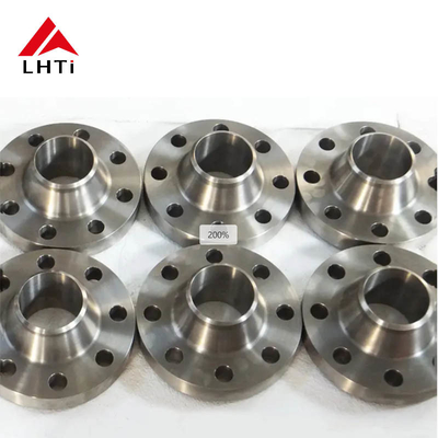 Bom preço Flange de pescoço de soldadura de titânio RFWN ASME B16.5 Face levantada de pescoço de soldadura classe 150 para aplicações químicas on-line