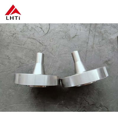 Bom preço Grau 7 Grau 9 Grau 11 Flancas de titânio com pescoço de soldagem longa Flange de classe 150 ASME B16.5 Titânio de face elevada para tubulações e aplicações industriais on-line