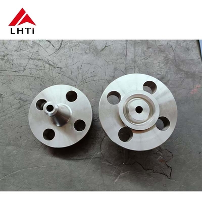 Bom preço ASTM B381 Grade 2 e Grade 5 Flange de titânio de colagem longa, flange de pescoço de soldagem, face elevada, titânio para tubulação e aplicações industriais on-line