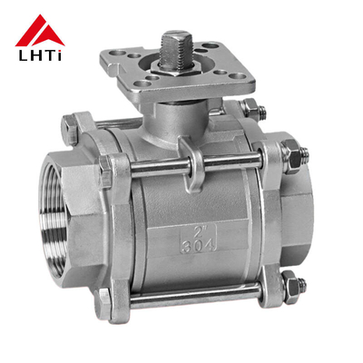 Bom preço Válvula de esfera de dois sentidos ASME DN 15 Gr2 Gr5 Válvula de esfera industrial de titânio on-line
