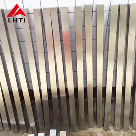 Bom preço Haste quadrada 8mm do titânio de ASTM B348 B381 Gr2 GR5 GR7 GR12 10mm 12mm on-line