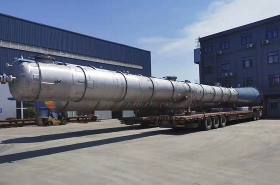 Bom preço Permutador de calor industrial 3.0MPa 2.5m/S do tubo do titânio de ASME on-line