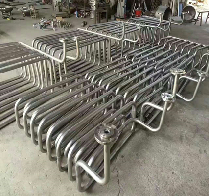 Bom preço Bobinas de evaporador OD do titânio do aquário da inversão térmica 6MM ASTM B337 on-line
