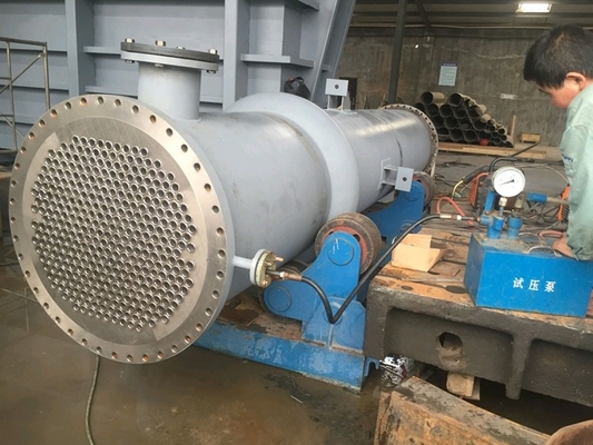 Bom preço Gr7 Equipamento de titânio Concha e trocador de calor de tubo 400MPa on-line