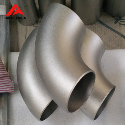Bom preço Cotovelo de escape de titânio 120 90 45 graus ASTM B363 Cotovelo de titânio puro para remodelação de automóveis e motocicletas on-line