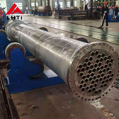Bom preço Equipamento Shell And Tube Heat Exchanger 400MPa do titânio Gr7 on-line
