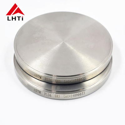 Bom preço Gray Round Stamping Titanium Disk de prata laminado GR1 GR2 on-line