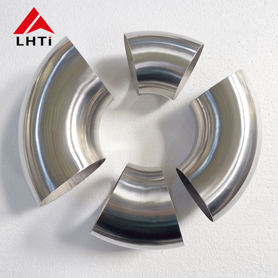 Bom preço Cotovelo 1.2mm do titânio da solda de extremidade de ASTM para as peças da exaustão on-line