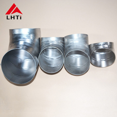 Bom preço cotovelo do titânio de 3inch Gr2 para as peças da exaustão 1.2mm on-line