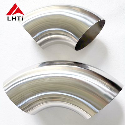 Bom preço Cotovelo fino do titânio da parede para o grau 1.2mm das partes 45 da exaustão on-line