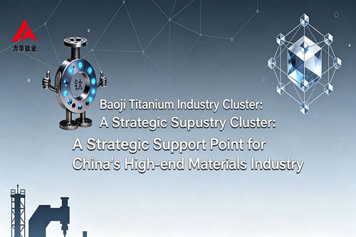 Últimos blogs da empresa sobre Cluster Industrial de Titânio de Baoji: um pilar estratégico do setor de materiais de ponta da China