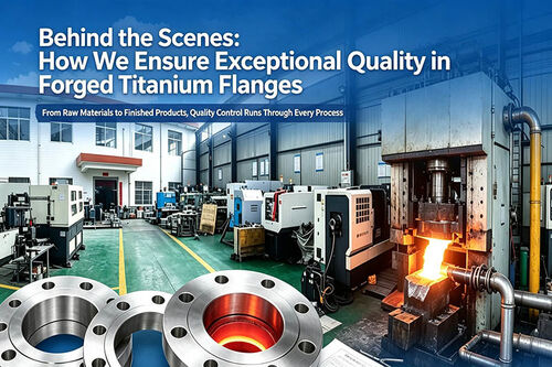 Últimos blogs da empresa sobre Behind the Scenes at Lihua titanium: How We Ensure the Exceptional Quality of Forged Titanium Flanges