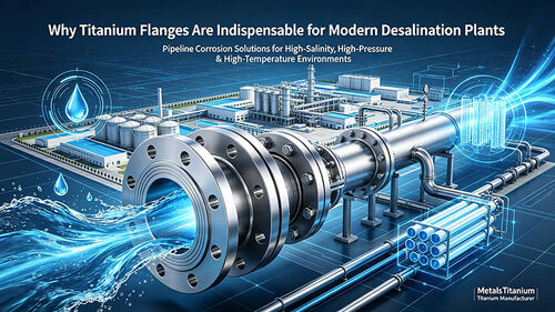 Últimos blogs da empresa sobre Why Titanium Flanges Are Indispensable in Modern Seawater Desalination Plants