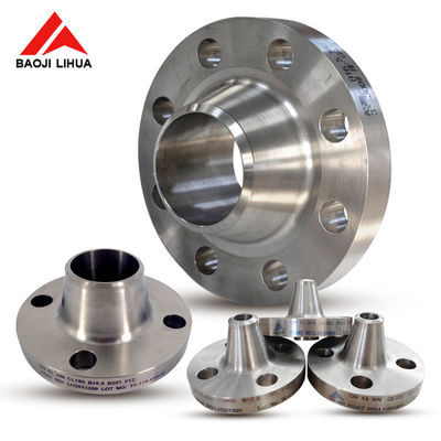 Bom preço SB de ASME 381 Gr2   O pescoço da soldadura do titânio de GR7 GR12 flangeia tipo do RF WN on-line