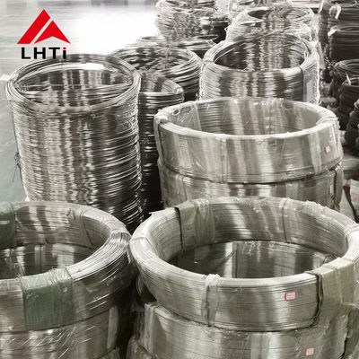 Bom preço Fio de Bobina de Titânio de Alta Pureza ASTM B863 On-line